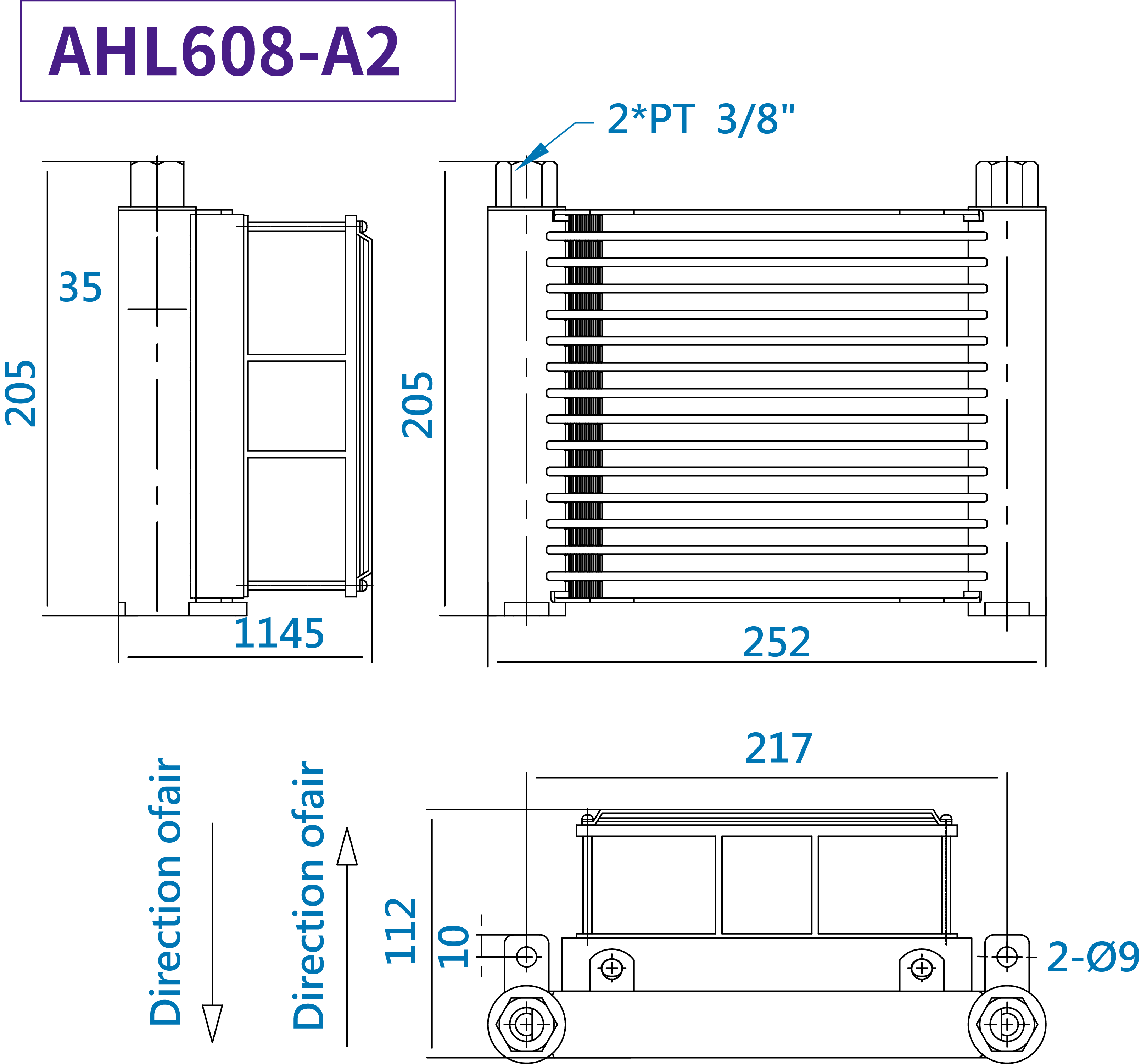 CMLPressura Humilis genus Aeris refrigerator,Mensura,dimensio