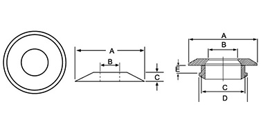 CML Dimensiones del sello antipolvo CT_DC