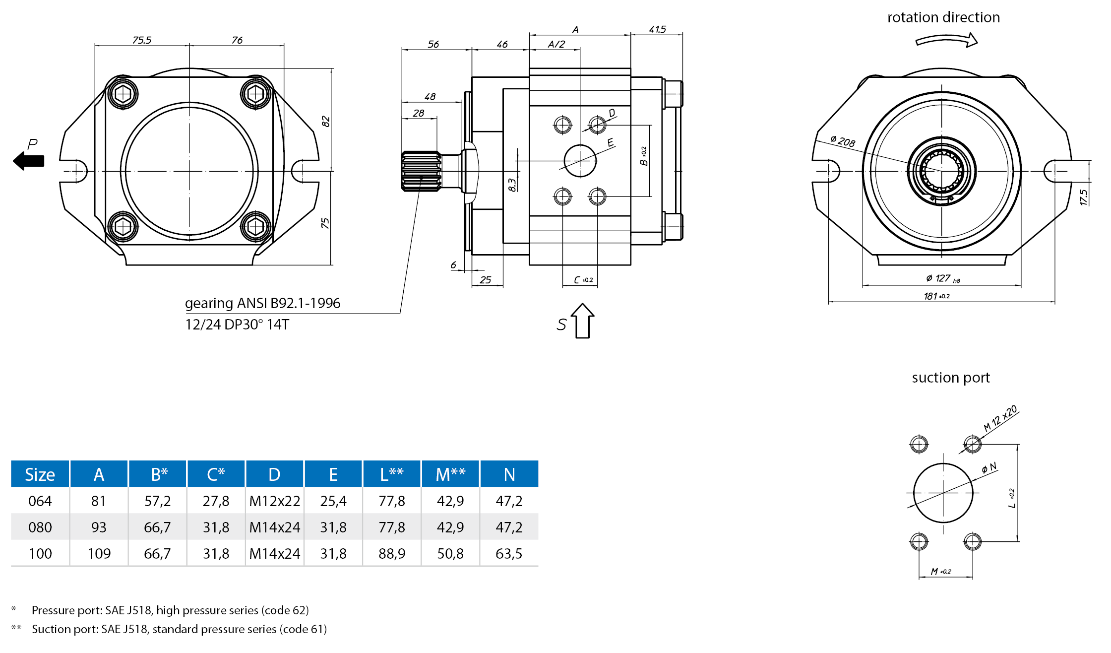 EckerleEckerle Internus Rota Pump EIPC3-RK20-1X+EIPC2-RP30-1X 尺寸圖