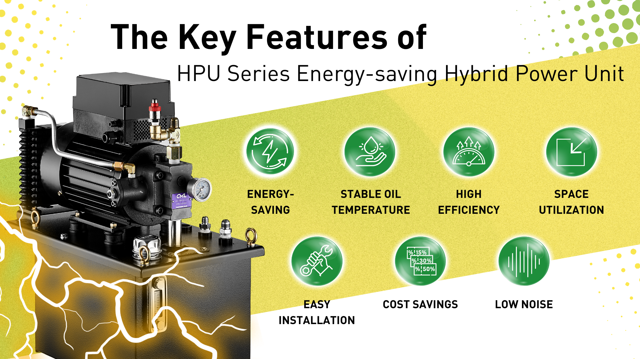 Особенности гибридного энергосберегающего силового блока серии HPU