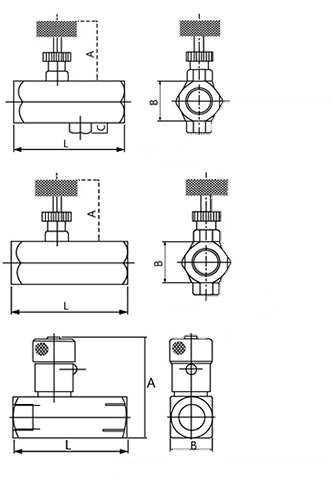 CML IT-ITB-IC-ICB In-line Check Valve dimension