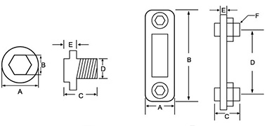 CML Dimensiones del nivel de fluido LS