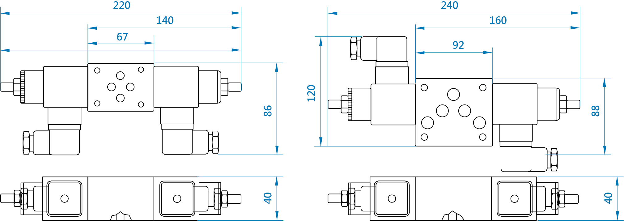  CML Modular Type Pressure Switch PMB,Measurement