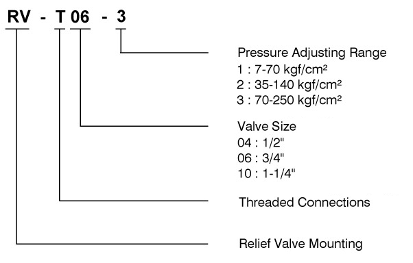 CML Valvula Relievi Pilotae RV Codex Modeli